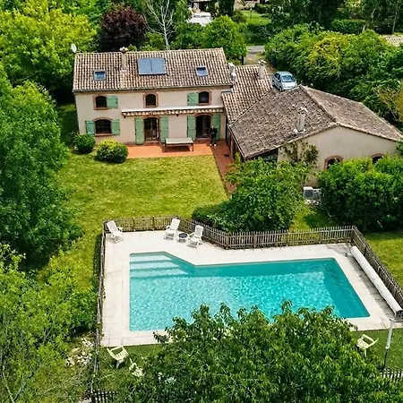 Avec Piscine Et Clim Pour 12 Personnes Aux Portes De Toulouse 度假居 Belberaud